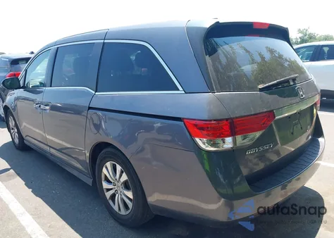 2016 Honda Odyssey Ex-L из США, поврежденный, VIN 5FNRL5H63GB106832